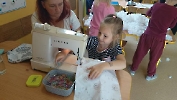 Warsztaty krawieckie w przedszkolu