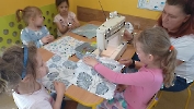Warsztaty krawieckie w przedszkolu